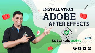 Installation of After Effects  Adobe After Effects  Tutorials Point [upl. by Guyon]