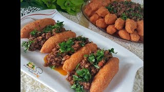 DİKKAT🔝Aşırı Lezzet İçeriyor✔Patates Köftesi Ve Arap Kebabı 2 Lezzet Bir Arada✔Mutfağımdan Tadlar [upl. by Zemaj]