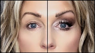 How To Make Your Eyes Look Lifted For Droopy Downturned Eyes [upl. by Aleibarg]