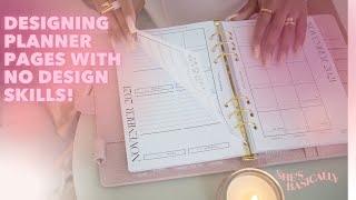 Creating a Planner with NO Design Skills [upl. by Revned]