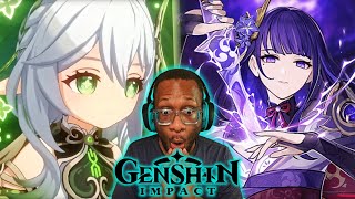 FIRST TIME REACTION TO GENSHIN IMPACT CHARACTER DEMOS  Part 2 [upl. by Tan]