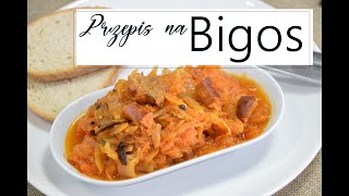 PRZEPIS NA BIGOS  BIGOS NA ŚWIĘTA Przepisy świąteczne Przepis na bigos z kiszonej kapusty [upl. by Bodi]