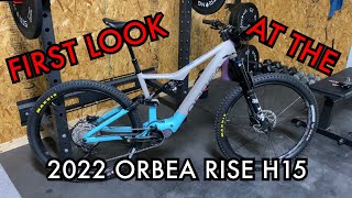 First Look 2022 Orbea Rise H15 [upl. by Sirenay]