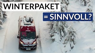 Winterpaket Wohnmobil  braucht man das wirklich Pössl Winterpakete im Überblick [upl. by Ynohtna]