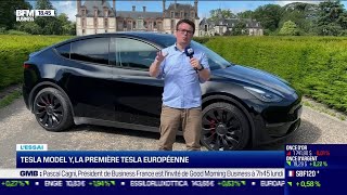 Essai Tesla Model Y la première Tesla européenne [upl. by Acinorav]