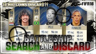 10 Mio DISCARD 😱 FIFA 18 Battleship Search amp Discard vs PaatoFIFA [upl. by Selrahc]