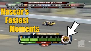 Nascars Fastest Moments [upl. by Nidak]