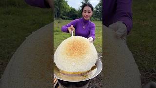 Rice crispy cook recipe shortvideo shorts recipe food cooking [upl. by Aleafar]