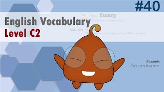 English Vocabulary Simplified C2 Level for Advanced Learners 40 [upl. by Dahsar128]