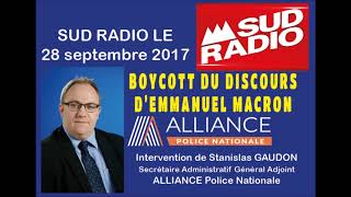 Boycott de lintervention dEmmanuel Macron [upl. by Ahsinan600]