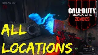 ALL BIRD LOCATIONS FOR quotPAIN AND GUILTquot EASTER EGG STEP ON BLOOD OF THE DEAD Black Ops 4 Zombies [upl. by Isaacs]