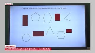 e Mesimi Klasa 2  2151 Matematikë  Drejtkëndëshi dhe sipërfaqja e drejtkëndëshit [upl. by Vladimir]