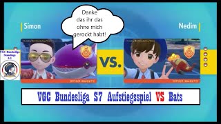 Mit einem Sturzflug ins Aufstiegsspiel VS Bats VGC Bundesliga S7 vgc pokemon [upl. by Ihsorih]