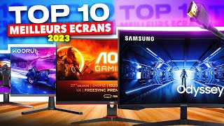 TOP 10  MEILLEURS ECRANS GAMER 2023 PC amp Console [upl. by Aliac436]