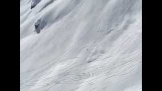 Spectacular Avalanche Escape [upl. by Emersen]