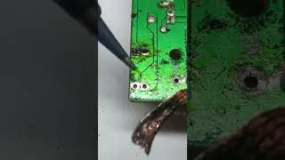 How To Desolder Without Solder Pump [upl. by Alleram]