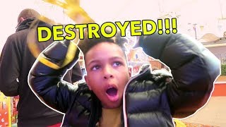 DESTROYED BY ROMELLO  Tekkerz Kid Holiday vlog part 2 [upl. by Amlet]