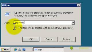 How to install active directory on windows server 2008 [upl. by Annabella]