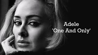 Adele  One And Only  tłumaczenie napisy pl ⤵ dkteksty [upl. by Apgar]