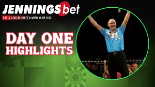 2023 JenningsBet World Seniors Darts Championship  Day 1 Highlights [upl. by Anilram]