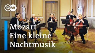 Mozart Eine kleine Nachtmusik  Gewandhaus Quartet with Stefan Adelmann double bass [upl. by Malanie]