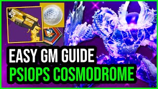 EASY Psiops Battleground Cosmodrome GM Nightfall Guide [upl. by Chere]