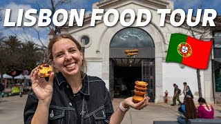 Ultimate PORTUGAL FOOD TOUR through Lisbon [upl. by Plafker]