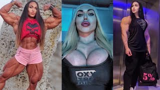 Russian Giantess fbb Nataliya Kuznetsova  Muscle Barbie 💪 Worlds biggest Female bodybuilder [upl. by Fantasia]