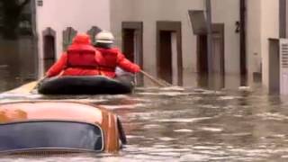 Tagesschau vor 20 Jahren Hochwasser Mosel 211293 [upl. by Eirffej743]