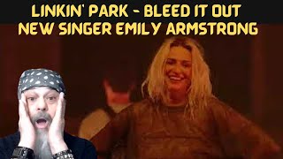 NEW LINKIN PARK  WOW  REACTION  LINKIN’ PARK  quotBleed it Outquot  New Singer Emily Armstrong [upl. by Torhert142]