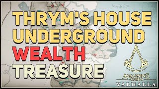 Thryms House Underground Wealth Chest Jotunheim Assassins Creed Valhalla [upl. by Aehsila]