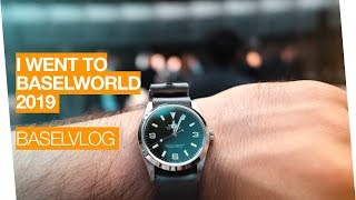 I went to BaselWorld 2019  Road to BaselWorld [upl. by Enaitsirhc]