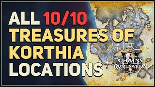 All 10 Treasures of Korthia Locations WoW [upl. by Eelnodnarb]