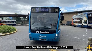 Buses at Lincoln Central 12082023 [upl. by Brine]