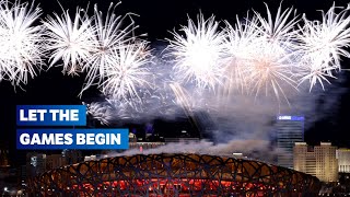 Opening Ceremony  Beijing 2022 Highlights [upl. by Ahsyad]