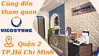 Làm mặt đá bếp  Đến Showroom Vicostone để được hỗ trợ [upl. by Akkim623]