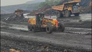 DBL Siarmal coal mines odisha caterpillar m14 [upl. by Sundberg]