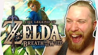 THE LEGEND OF ZELDA BREATH OF THE WILD GAMEPLAY REAKTION DEUTSCH [upl. by Secnarfyram]