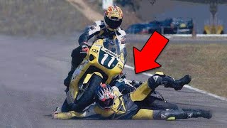 30 Motorcycle Racing Moments Youll Want To Forget [upl. by Vowel74]