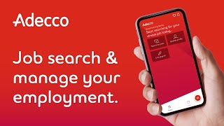 Download the Adecco app – Find a job and manage your employment [upl. by Isle]