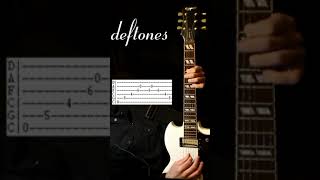 Deftones Sextape Guitar Tabs amp Cover shorts [upl. by Heywood]