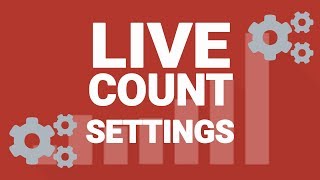 How to adjust your Social Blade Live Subscriber Counter Settings [upl. by Aurelea]