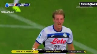 Marco Brescianini Goal Lecce Vs Atalanta 01 All Goals Results Extended Highlights [upl. by Cumine390]