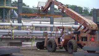 Steel Building Construction  Marlites 38500 square foot addition in Dover Ohio [upl. by Brigette245]