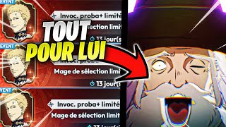 CETTE VIDÉO INVOCATION EST LÉGENDAIRE JAI TOUT DONNÉ POUR JULIUS BLACK CLOVER MOBILE [upl. by Tugman]