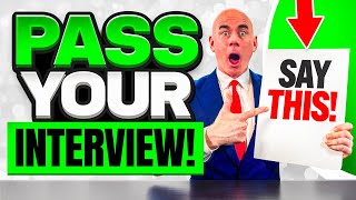 INTERVIEW QUESTIONS amp ANSWERS How to PASS a JOB INTERVIEW LIVE MOCK INTERVIEW [upl. by Sac781]