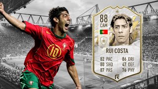 FIFA 22 ICON RUI COSTA 88 PLAYER REVIEW  FIFA22 ULTIMATE TEAM [upl. by Aliak]