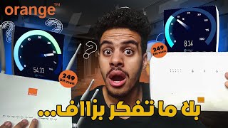 تجربة اسرع اشتراك فايبر اورونج 🔥🤩 Fibre optique orange 50 mega [upl. by Sturges]