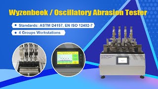 Wyzenbeek or Oscillatory Abrasion Tester GTC71 [upl. by Audris]