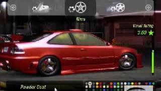 Need For Speed Underground 2 Civic [upl. by Atihana]